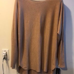 New INC shirttail sweater